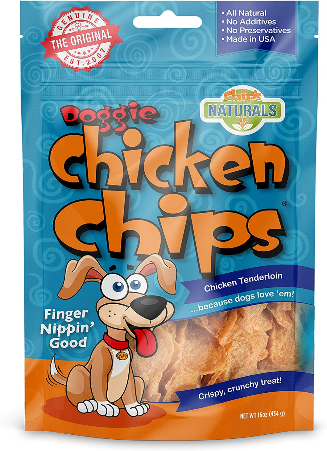 Doggie Chicken Chips Dog Treats